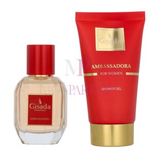 Gisada Ambassadora For Woman Geschenkset Eau de Parfum 50ml/Shower Gel 100ml
