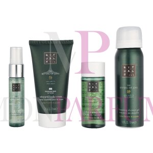 Rituals Jing Small Geschenkset Foaming Shower Gel 50ml/Night Pillow & Body Mist 20ml/Massage Oil 50ml/Body Cream 70ml