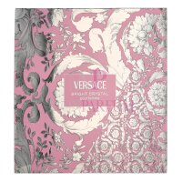 Versace Bright Crystal Geschenkset Eau de Toilette 90ml/Body Lotion 100ml/Shower Gel 100ml/Pouch