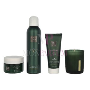 Rituals Jing Medium Geschenkset Scented Candle 140g/Foaming Shower Gel 200ml/Body Cream 100ml/Body Scrub 125g