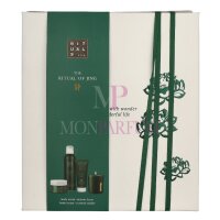 Rituals Jing Medium Geschenkset Scented Candle 140g/Foaming Shower Gel 200ml/Body Cream 100ml/Body Scrub 125g