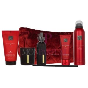 Rituals Ayurveda Large Geschenkset Candle 140g/Hand Balm 70ml/Foaming Shower Gel 200ml/Body Cream 150ml/Mini Fragrance Sticks 70ml