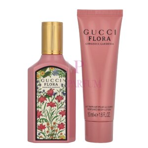 Gucci Flora Gorgeous Gardenia Geschenkset Eau de Parfum 50ml/Body Lotion 50ml