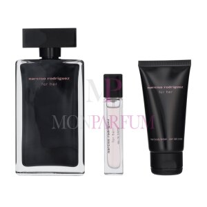 Narciso Rodriguez For Her Geschenkset Eau de Toilette 100ml/Body Lotion 50ml/Eau de Toilette 10ml