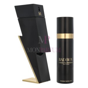 Carolina Herrera Bad Boy Geschenkset Eau de Toilette 100ml/Deo Spray 100ml