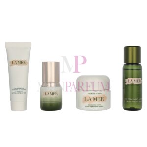 La Mer Essential Discovery Collection Geschenkset Creme 30ml/Foaming Cleanser 30ml/Treatment Lotion 30ml/Hydrating Infused Emulsion 15ml