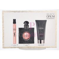 YSL Black Opium Geschenkset Eau de Parfum 50ml/Eau de Parfum 10ml/Body Lotion 50ml