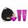 Versace Dylan Purple Geschenkset Eau de Parfum 100ml/Body Lotion 100ml/Shower Gel 100ml /Bag