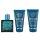 Versace Eros Pour Homme Geschenkset Eau de Toilette 50ml/Bath & Shower Gel 50ml/Aftershave Balm 50ml