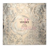 Versace Eros Pour Femme Geschenkset Eau de Parfum 100ml/Bath & Shower Gel 100ml/Body Lotion 100ml/Make-Up Case
