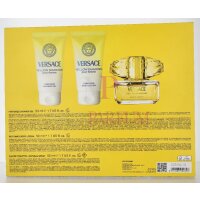 Versace Yellow Diamond Geschenkset Eau de Toilette 50ml/Bath & Shower Gel 50ml/Body Lotion 50ml