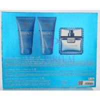 Versace Eau Fraiche Geschenkset Eau de Toilette 50ml/Bath & Shower Gel 50ml/Aftershave Balm 50ml