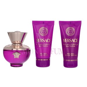 Versace Dylan Purple Geschenkset Eau de Parfum 50ml/Bath & Shower Gel 50ml/Body Lotion 50ml