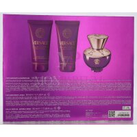 Versace Dylan Purple Geschenkset Eau de Parfum 50ml/Bath & Shower Gel 50ml/Body Lotion 50ml