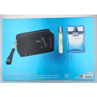 Versace Eau Fraiche Geschenkset Eau de Toilette 100ml/Eau de Toilette 10ml/Black Trousse
