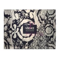 Versace Pour Homme Geschenkset Eau de Toilette 100ml/Eau de Toilette 10ml/Black Trousse