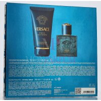 Versace Eros Pour Homme Geschenkset Eau de Toilette 30ml/Bath & Shower Gel 50ml