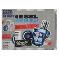 Diesel Sound of the Brave Geschenkset Eau de Toilette75ml/ Shower Gel 100ml/Shower Gel 50ml