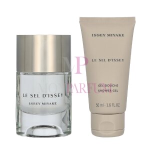 Issey Miyake Le Sel DIssey Geschenkset Eau de Toilette 50ml/Shower Gel 50ml
