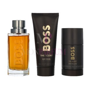 Hugo Boss The Scent Edt Spray 100ml/Shower Gel 100ml/Deo Stick 75ml