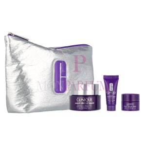 Clinique Smart Lift Value Set Smart Clinical Repair Lifting Face + Neck Cream 50ml /Smart Clinical Repair Wrinkle Correcting Serum 10ml /Smart Clinical Repair Wrinkle Correcting Eye Cream 5ml 65ml