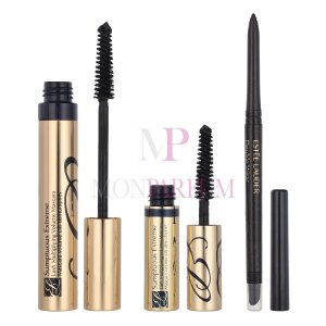 Estee Lauder Sumptuous Extreme Mascara Set Mascara Black 8ml/Double Wear Infinite Waterproof Eyeliner 0,35gr /Sumptuous Extreme Mascara Super Volumizzante Black 2,8ml 11,15ml