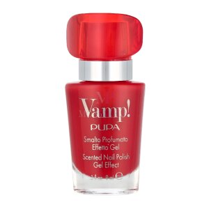 Pupa Vamp! Scented Nail Polish Gel Effect #220 Manifesto Red 9ml