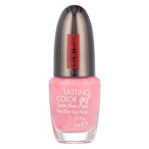 Pupa Lasting Color Gel Glass Effect Nail Polish #124 Smoothie Pink 5ml