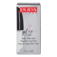 Pupa Lasting Color Gel Glass Effect Nail Polish Gel Top Coat 5ml