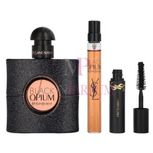 YSL Black Opium Geschenkset Eau de Parfum 50ml/Eau de Parfum 10ml/Lash Clash Volume Mascara 2ml 62ml