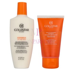 Collistar Sun Geschenkset After-Sun Conditioner 200ml/After-Sun Shower-Shampoo 150ml 350ml