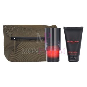 Trussardi Primo Geschenkset Eau de Parfum 100ml Box/Shampoo & Shower Gel 100ml/Beauty Bag 200ml