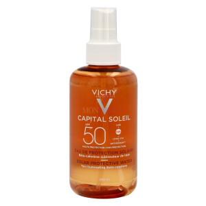 Vichy Capital Soleil Solar Prot. Water SPF50 - Enhanced Tan 200ml