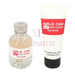 Zadig & Voltaire Girls Can Say Anything Eau de Parfum Spray 50ml / Body Lotion 100ml