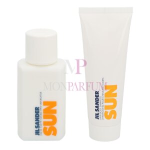 Jil Sander Sun Women Eau de Toilette Spray 75ml / Hair Body Shampoo 75ml