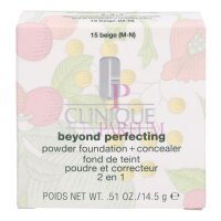 Clinique Beyond Perfecting Powder Foundation + Concealer #15 Beige 14,5g
