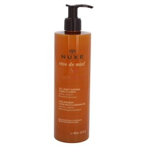 Nuxe Reve De Miel Face And Body Ultra-Rich Cleansing Gel 400ml