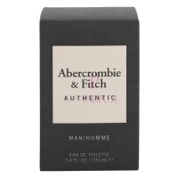 Abercrombie & Fitch Authentic Men Eau de Toilette 100ml