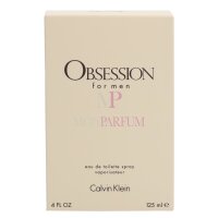 Calvin Klein Obsession For Men Eau de Toilette 125ml