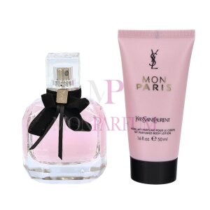 YSL Mon Paris Geschenkset Eau de Parfum 50ml/Body Lotion 50ml Travel Selection