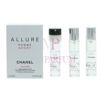 Chanel
 ALLURE HOMME SPORT cologne refills 3 x 20ml