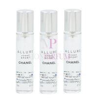 Chanel Allure Homme Sport Eau de Toilette 3 x 20ml