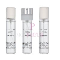 Chanel Allure Homme Sport Geschenkset 3x Edt Travel Spray...