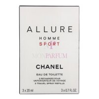 Chanel Allure Homme Sport Geschenkset 60ml