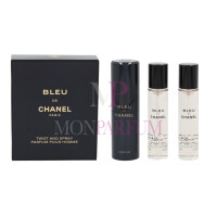 Chanel Bleu De Chanel Pour Homme Geschenkset 3x Parfum...