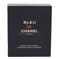 Chanel Bleu De Chanel Pour Homme Geschenkset 3x Parfum Spray 20ml - Twist and Spray - Travel Sprays