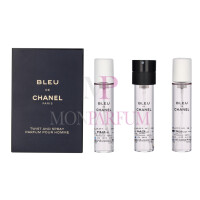 Chanel Bleu De Chanel Pour Homme Geschenkset 3x Parfum...
