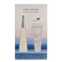 Issey Miyake LEau DIssey Pour Femme Geschenkset Eau de Toilette 100ml/Body Cream 75ml