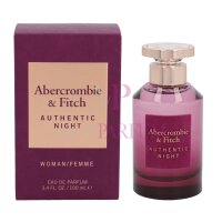 Abercrombie &amp; Fitch Authentic Night Women Eau de...