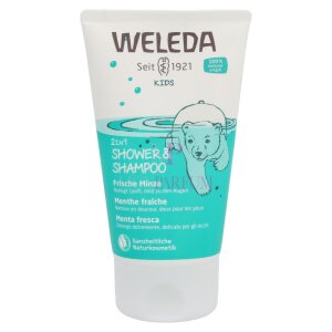 Weleda Kids 2in1 Shower & Shampoo Fresh Mint 150ml